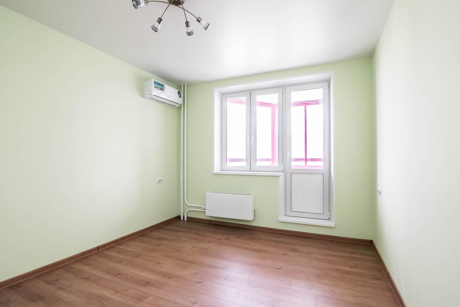 Ремонт комнаты 2 в двухкомнатной квартире 1