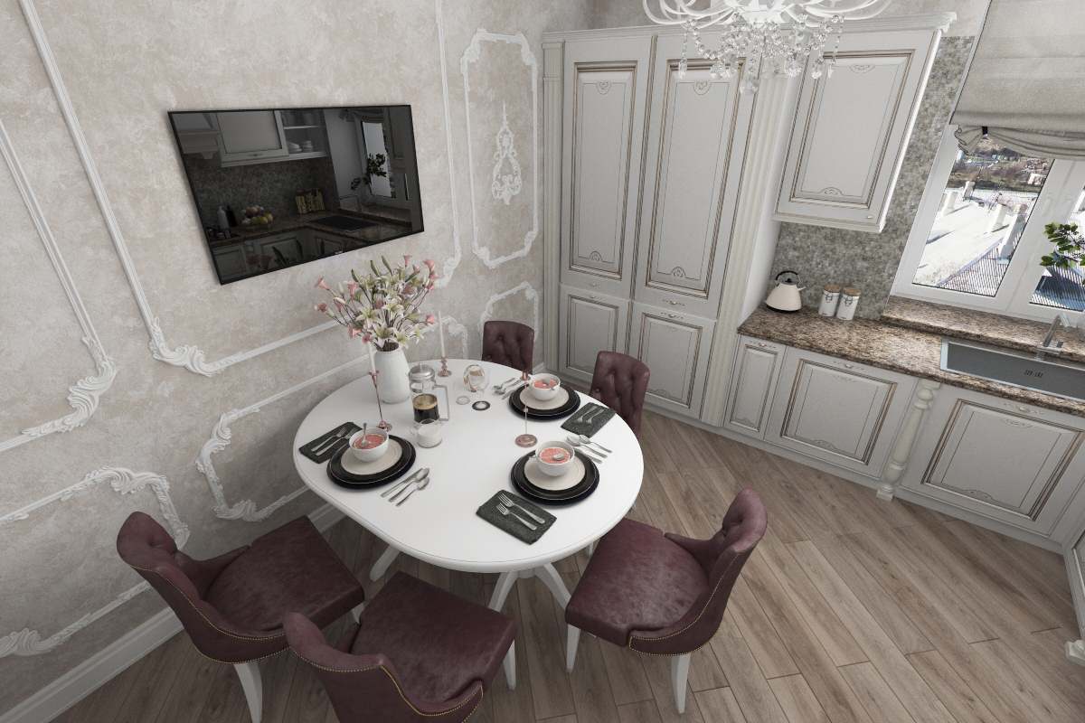 Дизайн-проект квартиры по ул. Серышева