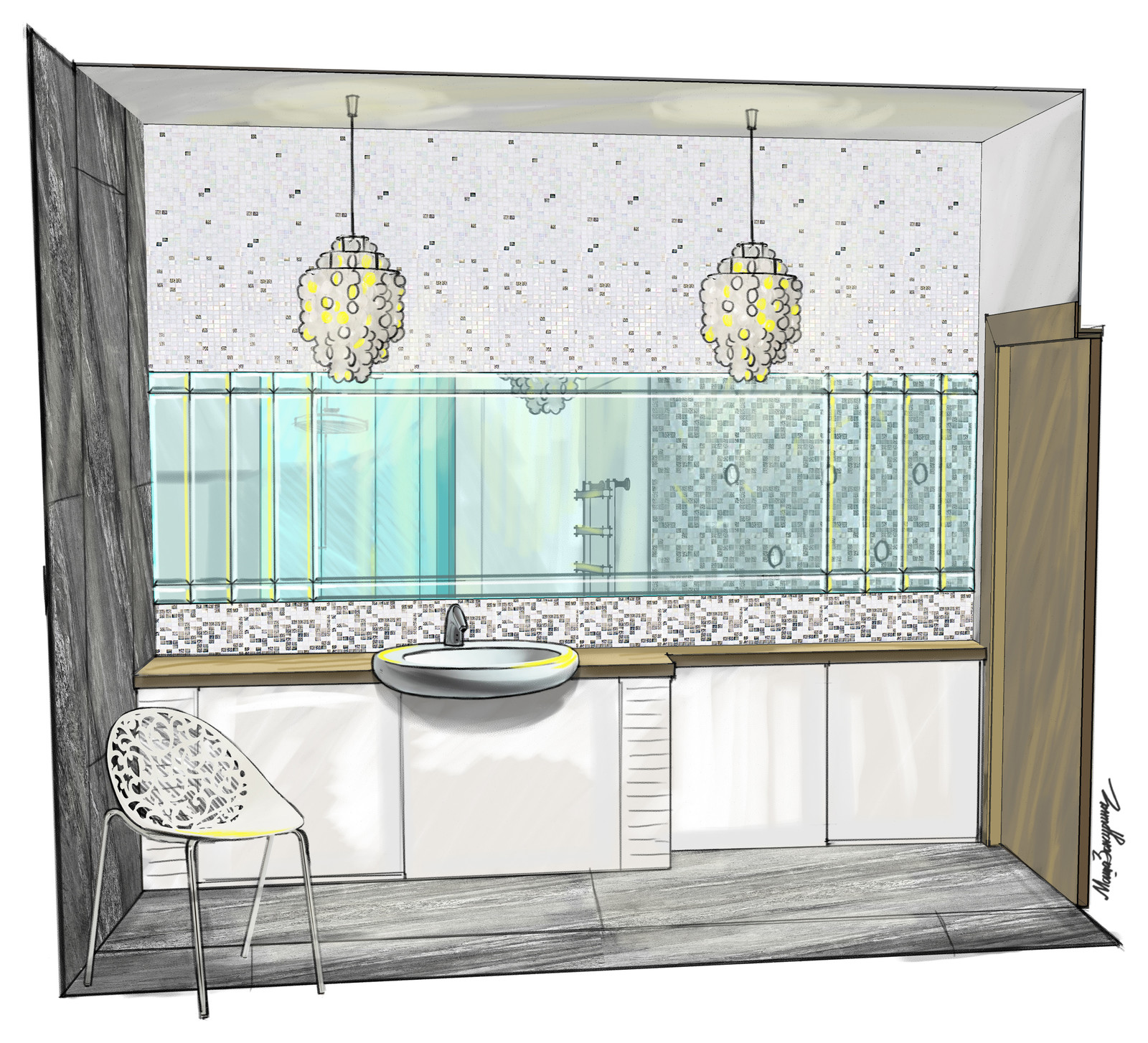 Интерьер в таунхаузе