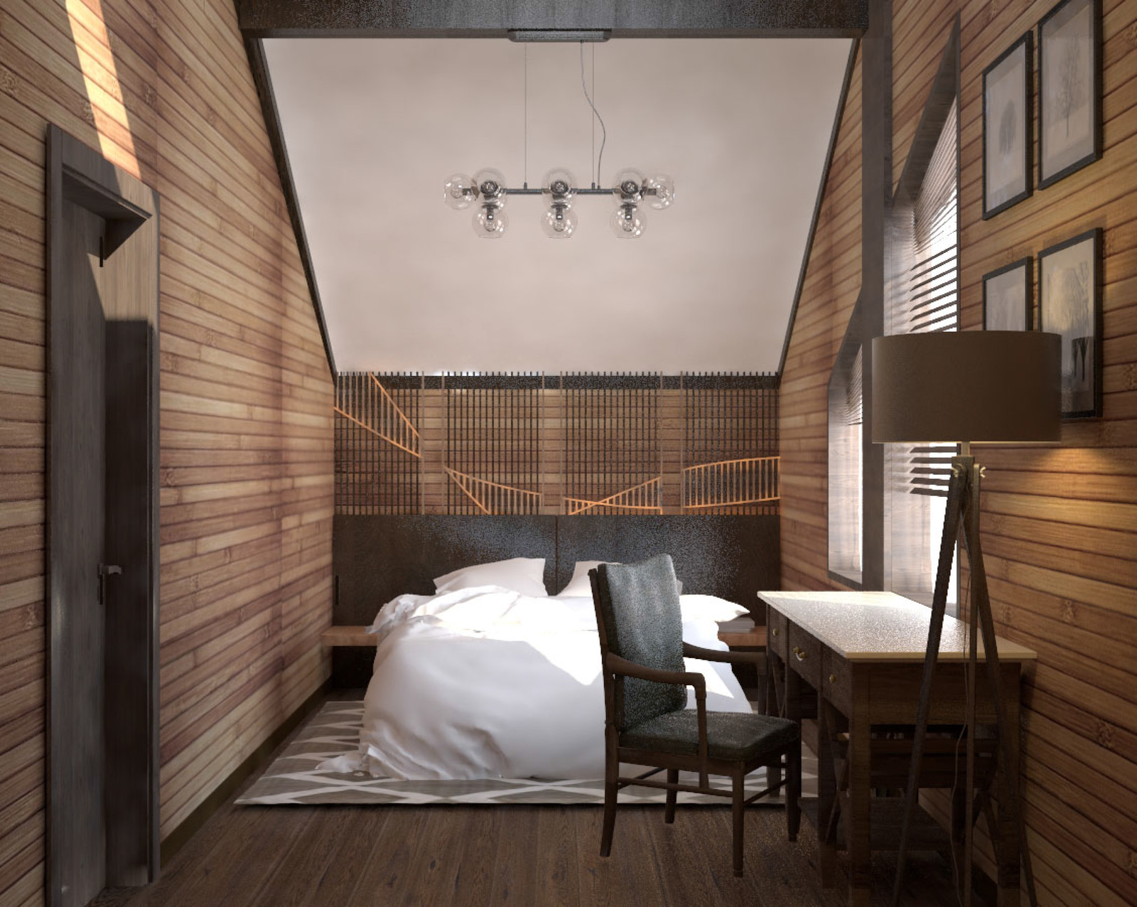 Деревянный дом в Непряхино