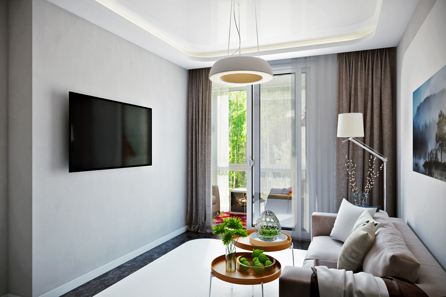 Обложка проекта: Квартира в ЖК "Ласточкино гнездо" 65 м.кв.