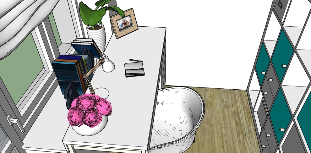 Эскиз 2-ой этаж таунхаус на Калужском Шоссе