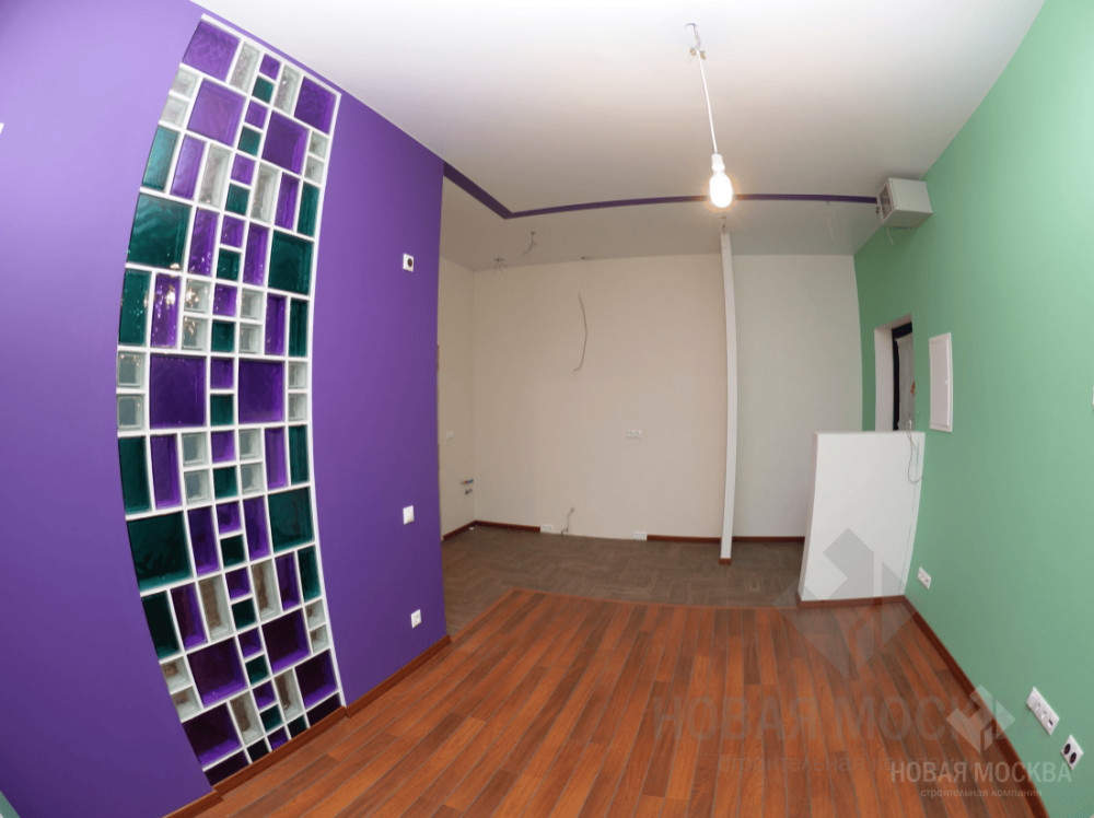 Ремонт однокомнатной квартиры 38 кв.м. в ЖК «Технопарк»