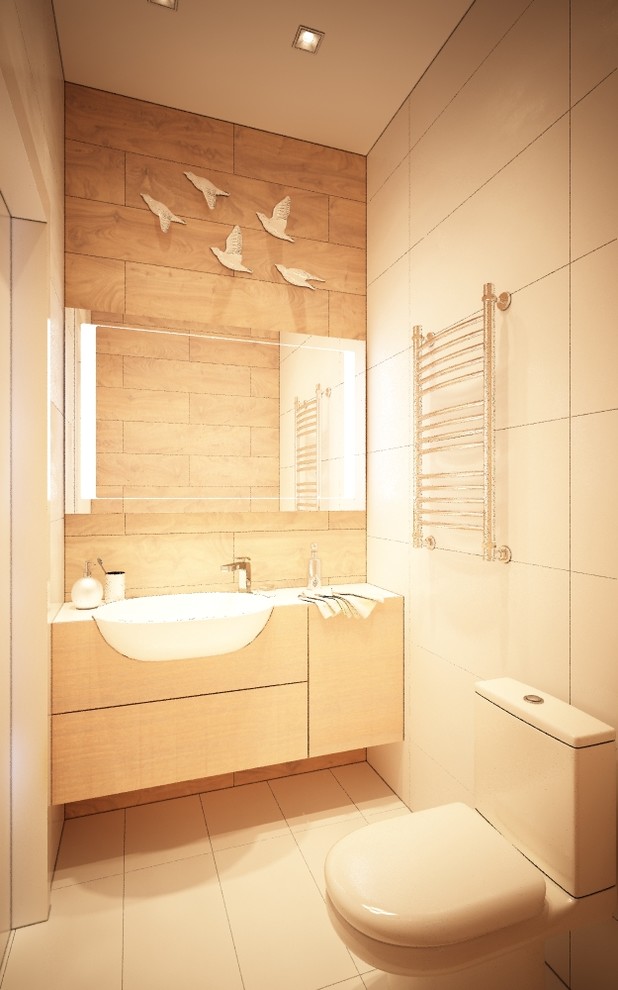 Дизайн-проект ванной комнаты от «Strekoza Design»