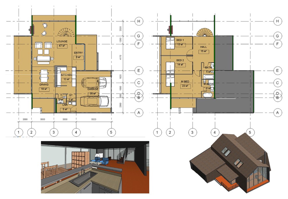 архитектура, частные дома