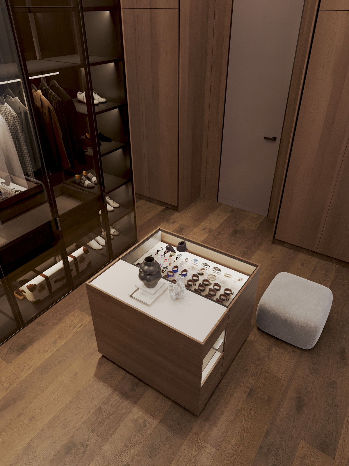 Загорожный Дом Мастер спальня