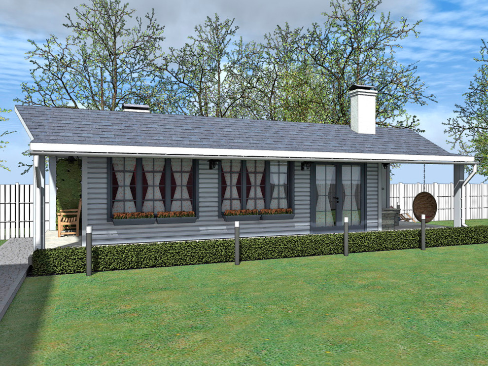 Обложка проекта: "Летний домик" п. Серебряный ключ