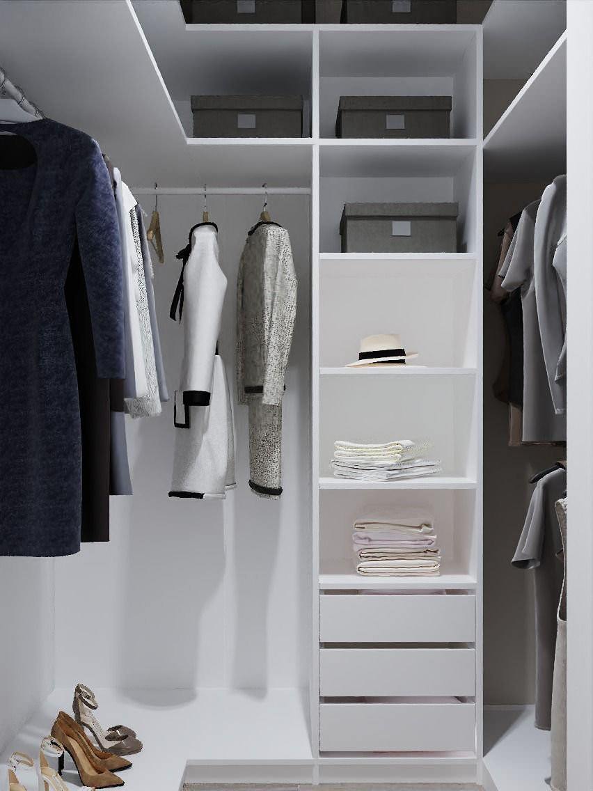 Дизайн гардеробной