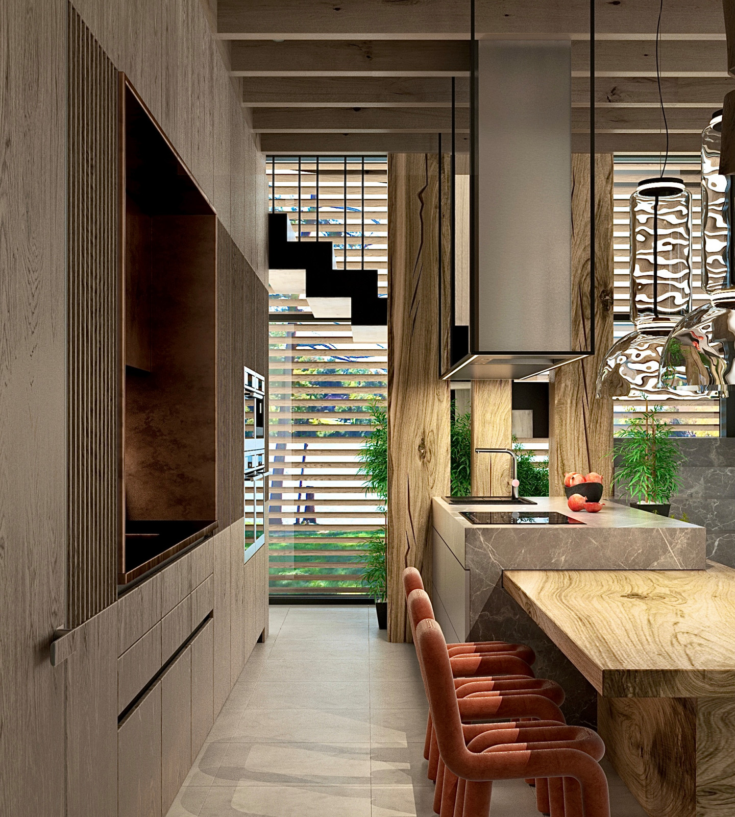 Дизайн проект интерьера загородного дома в Саратове