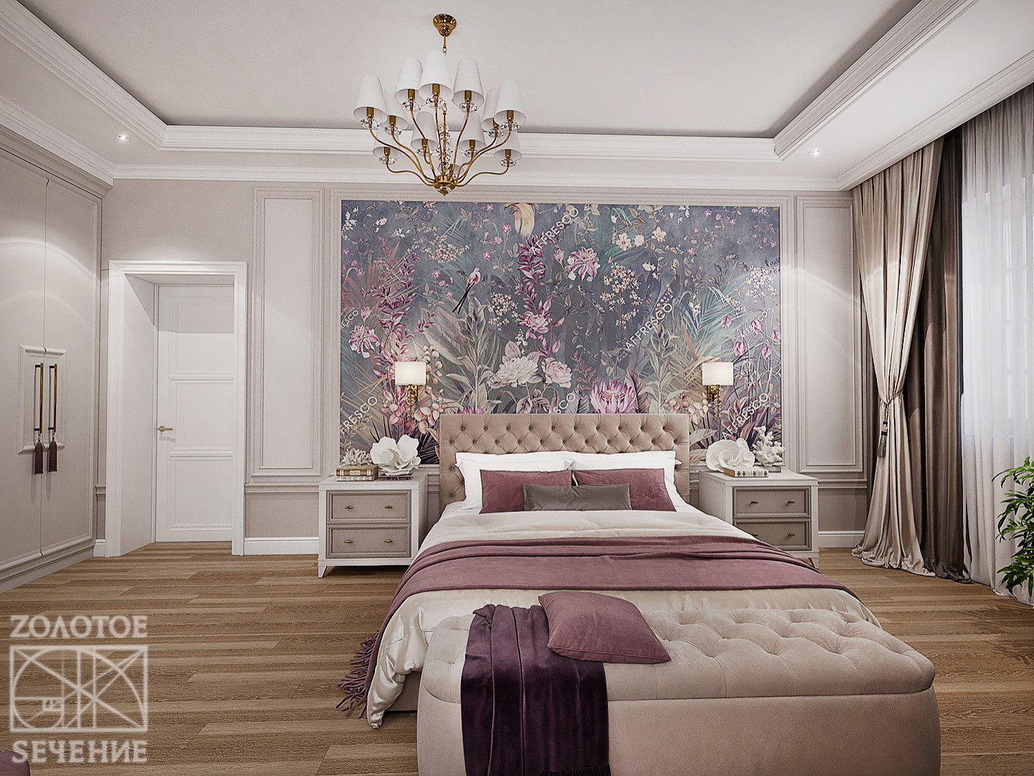 Изысканная нежность загородного дома