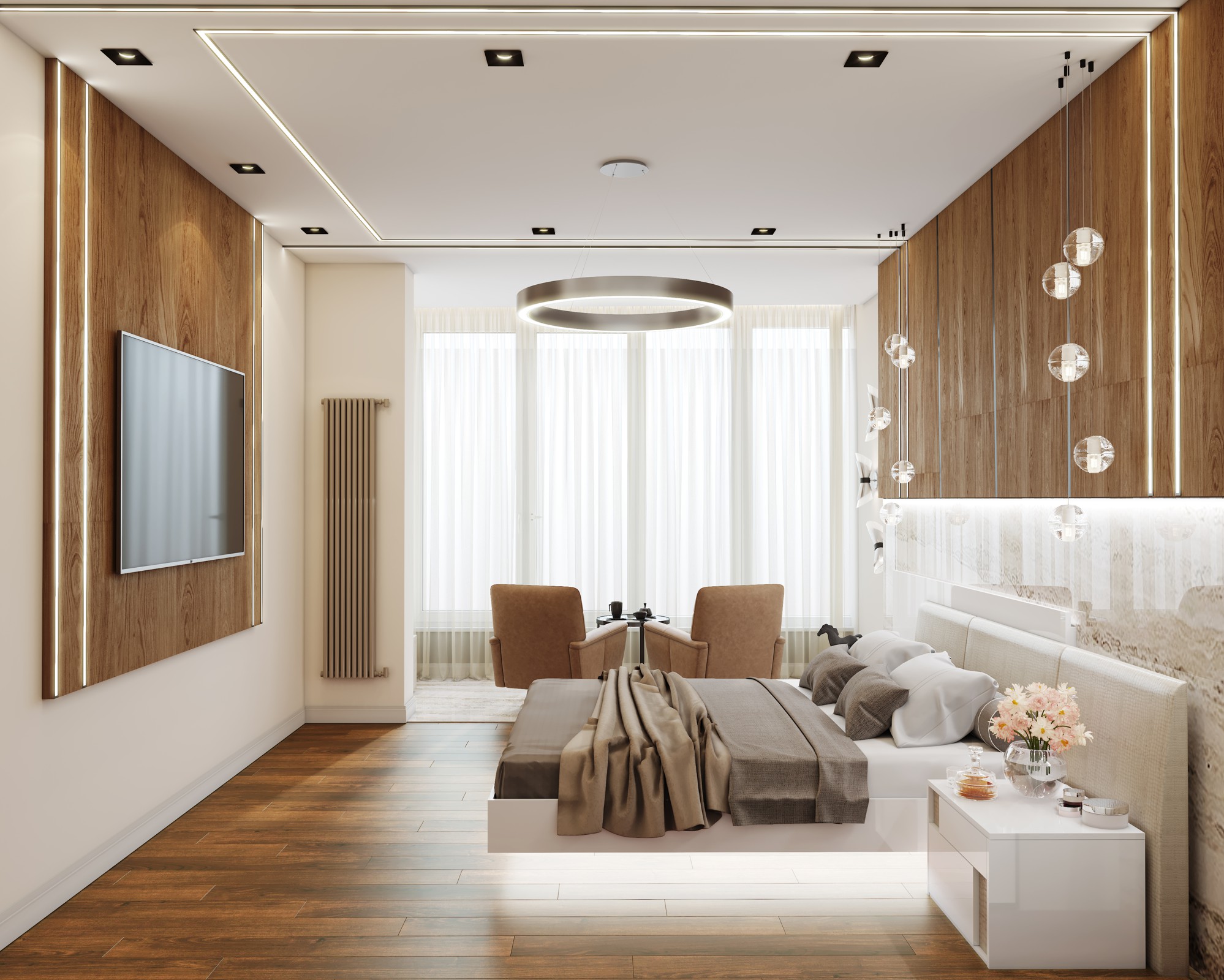 мастер спальня