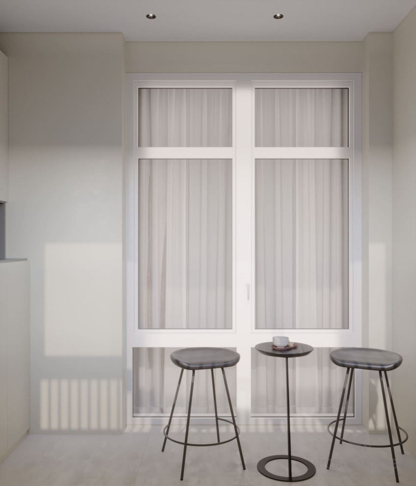 Дизайн однокомнатной квартиры по адресу: улица Эдварда Грига, дом 14