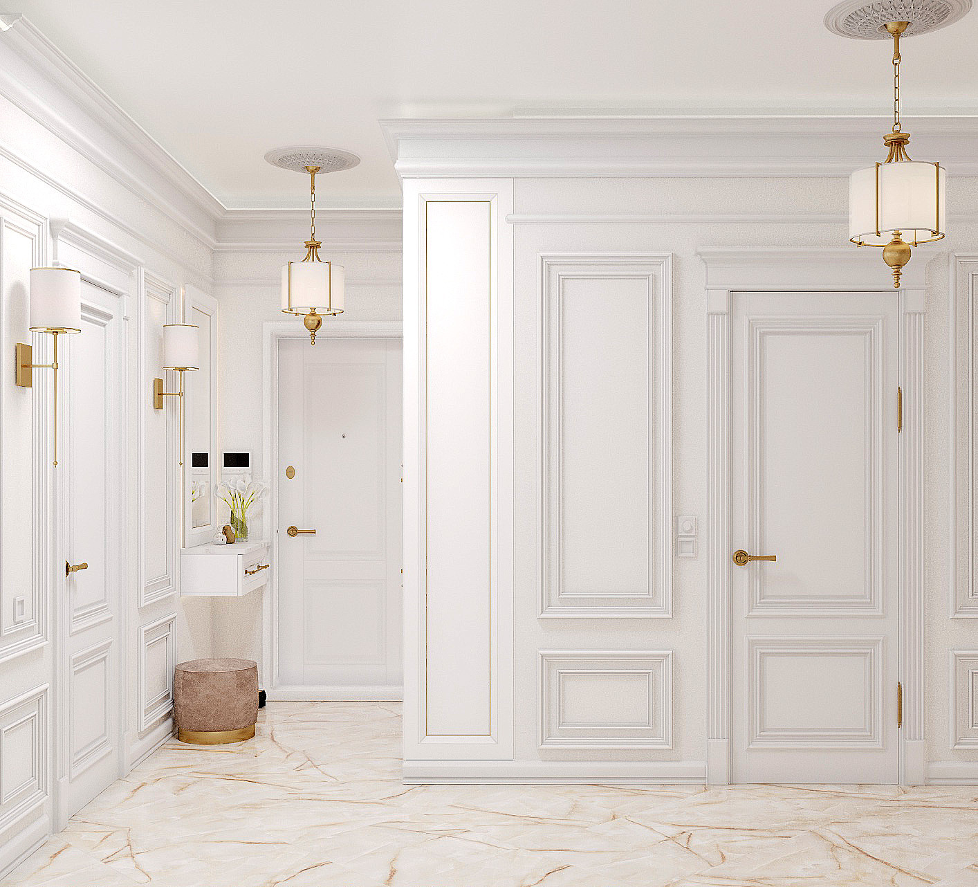 Неоклассика в ЖК Шоколад