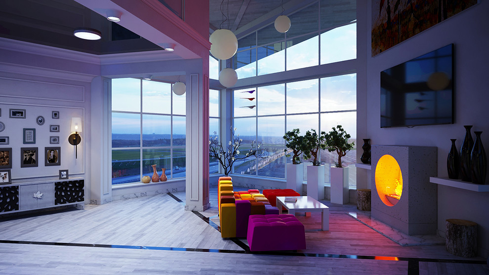 Минимализм в гостиной