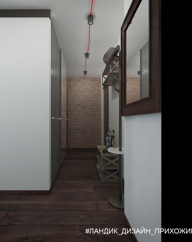 Стилизация лофта в небольшой студии