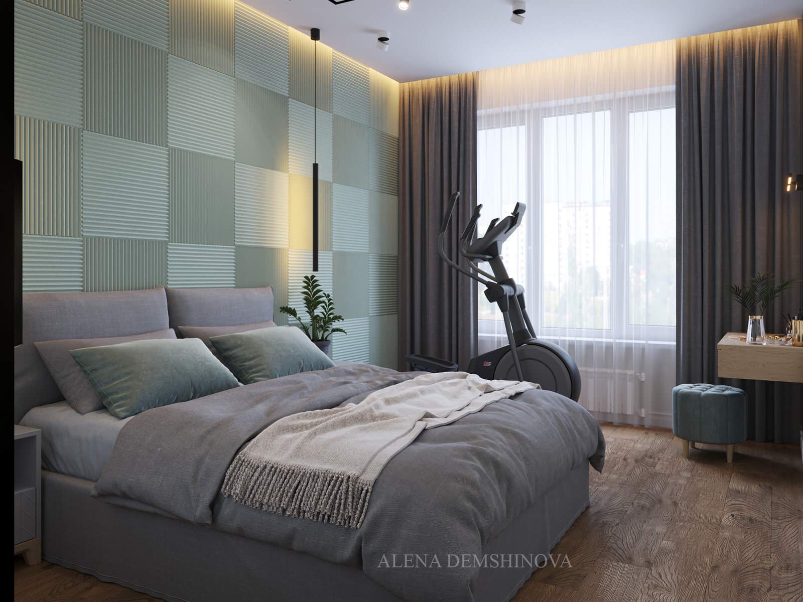 Квартира для молодой пары и их котиков