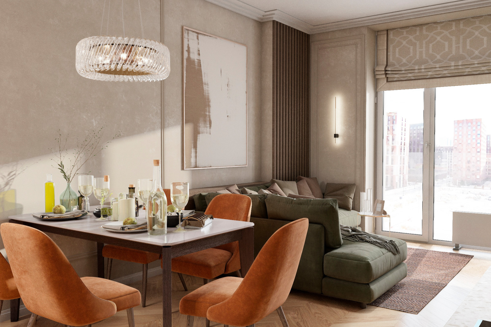 Обложка проекта: Однокомнатная квартира в ЖК «Зиларт»