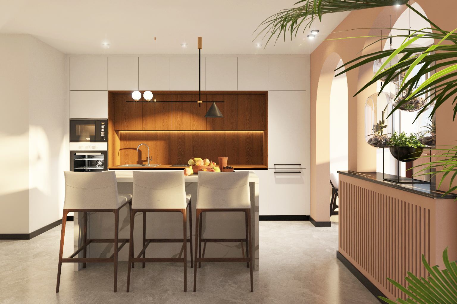 Обложка проекта: Три арки