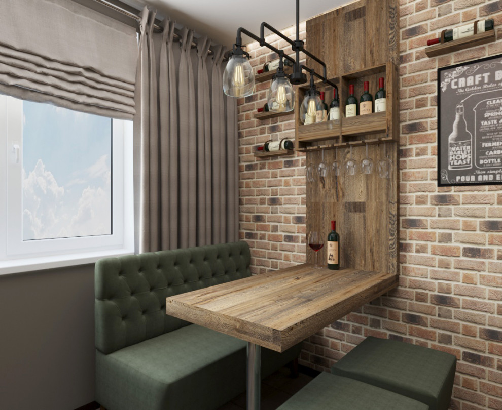 Кухня в стиле лофт