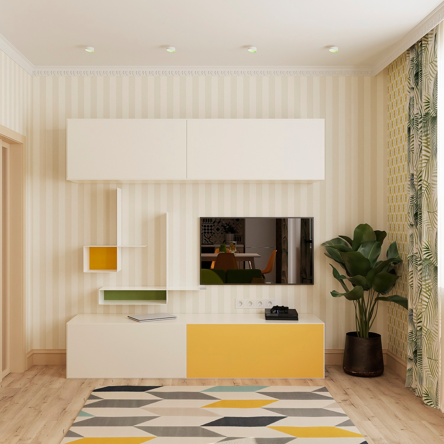 Отделка однокомнатной квартиры в ЖК Испанские кварталы