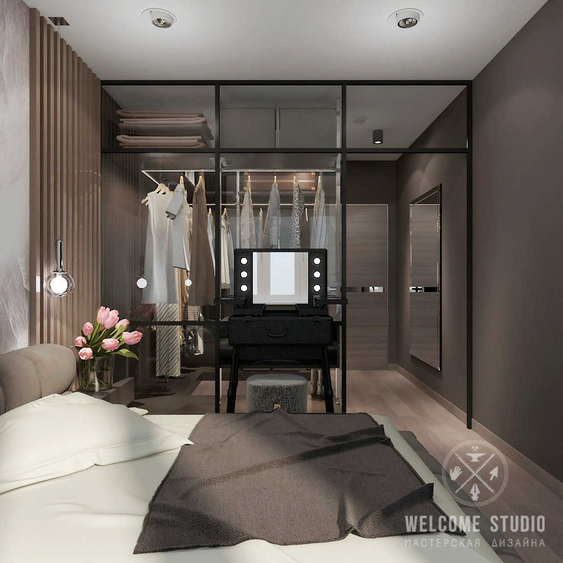 Трёхкомнатная квартира «Urban Jungle» в г. Москва