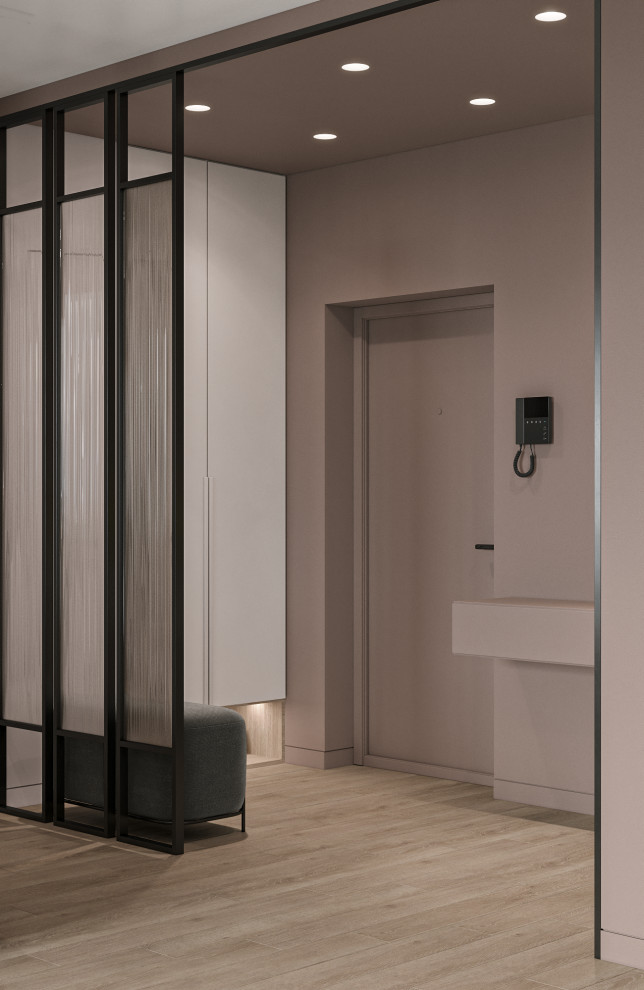 Дизайн интерьера в розовых тонах