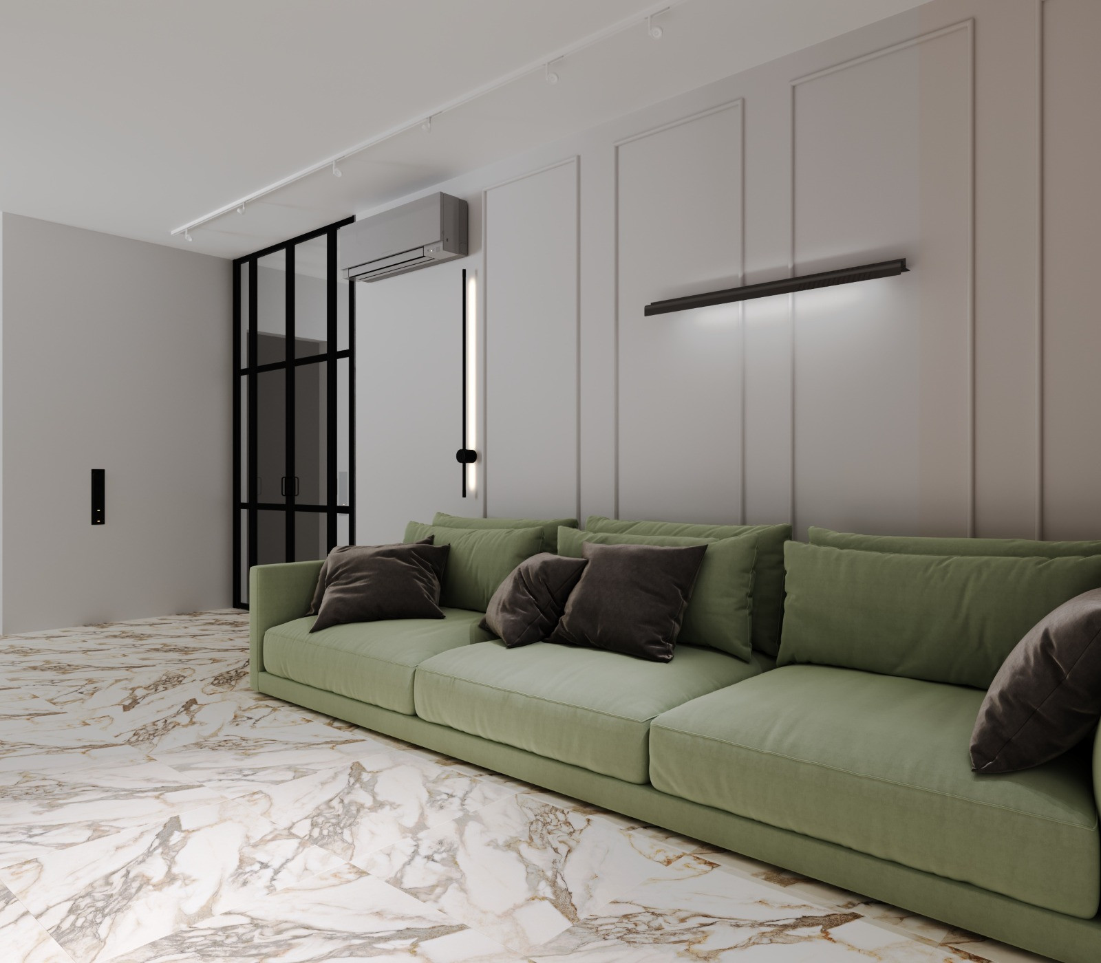 проект: трехкомнатная в ЖК Царицыно