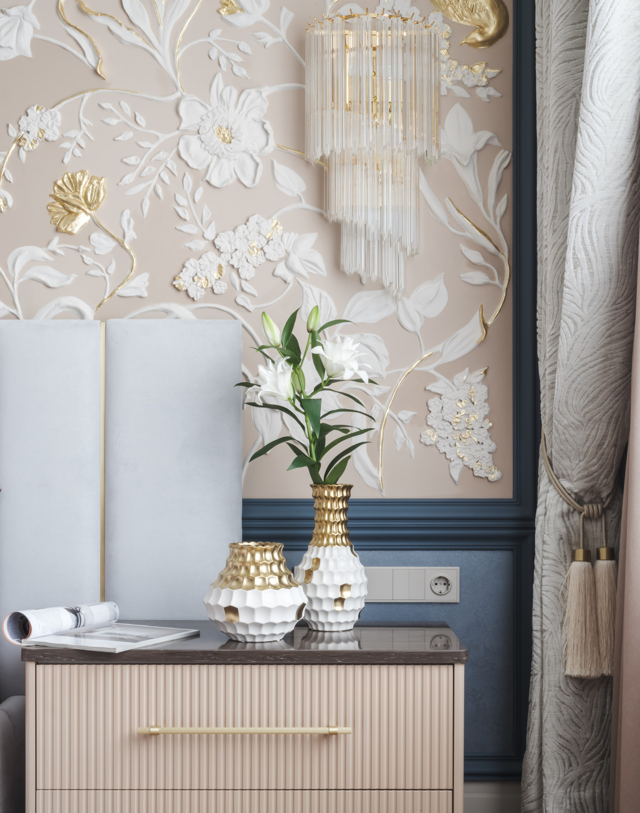 Реализация современной четырехкомнатной квартиры площадью 170 м²