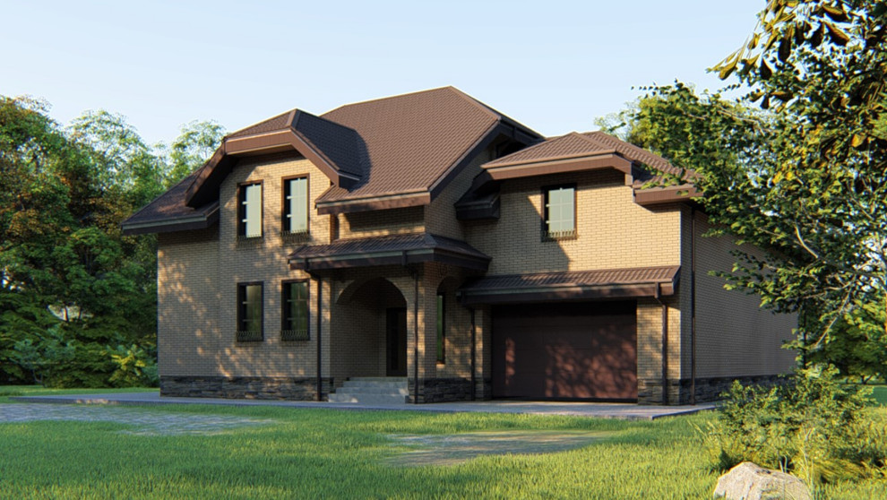 Архитектурные проекты коттеджей, ландшафтный дизайн