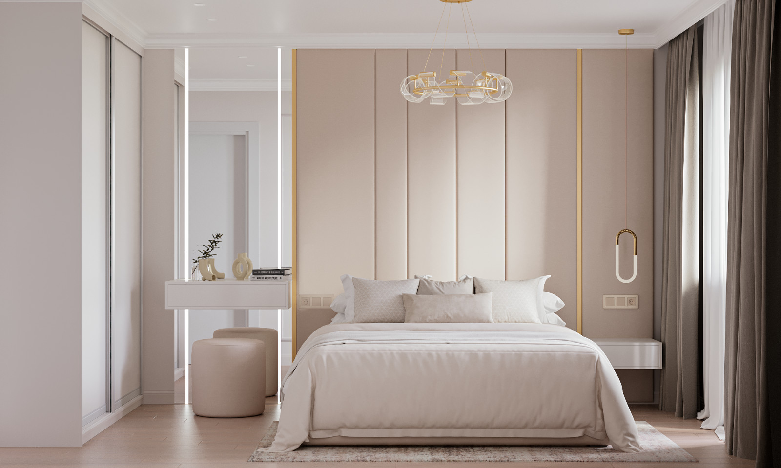 Дизайн интерьера квартиры в жилом комплексе "Хорошевский"