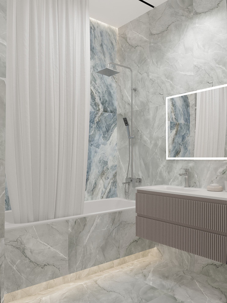 Трехкомнатная квартира 75 кв.м