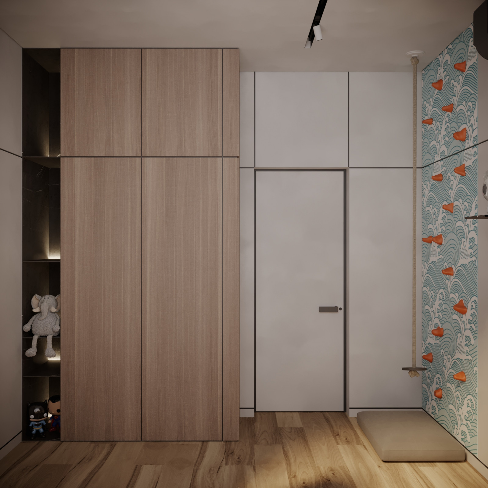 Дизайн проект квартиры в ЖК "Огни"