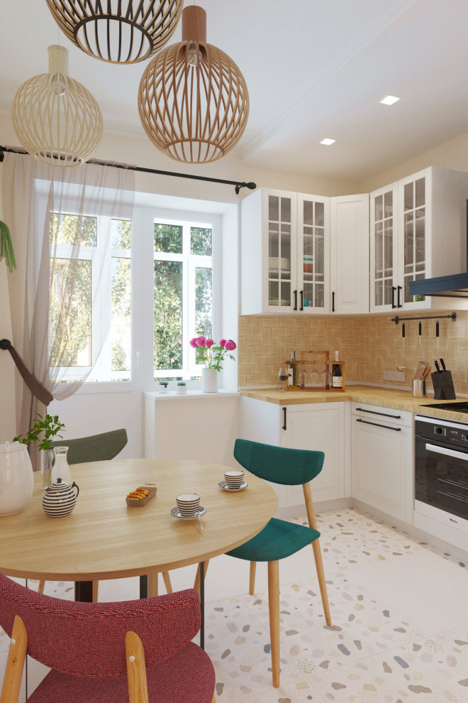 Обложка проекта: Дизайн кухни "Солнечное утро"