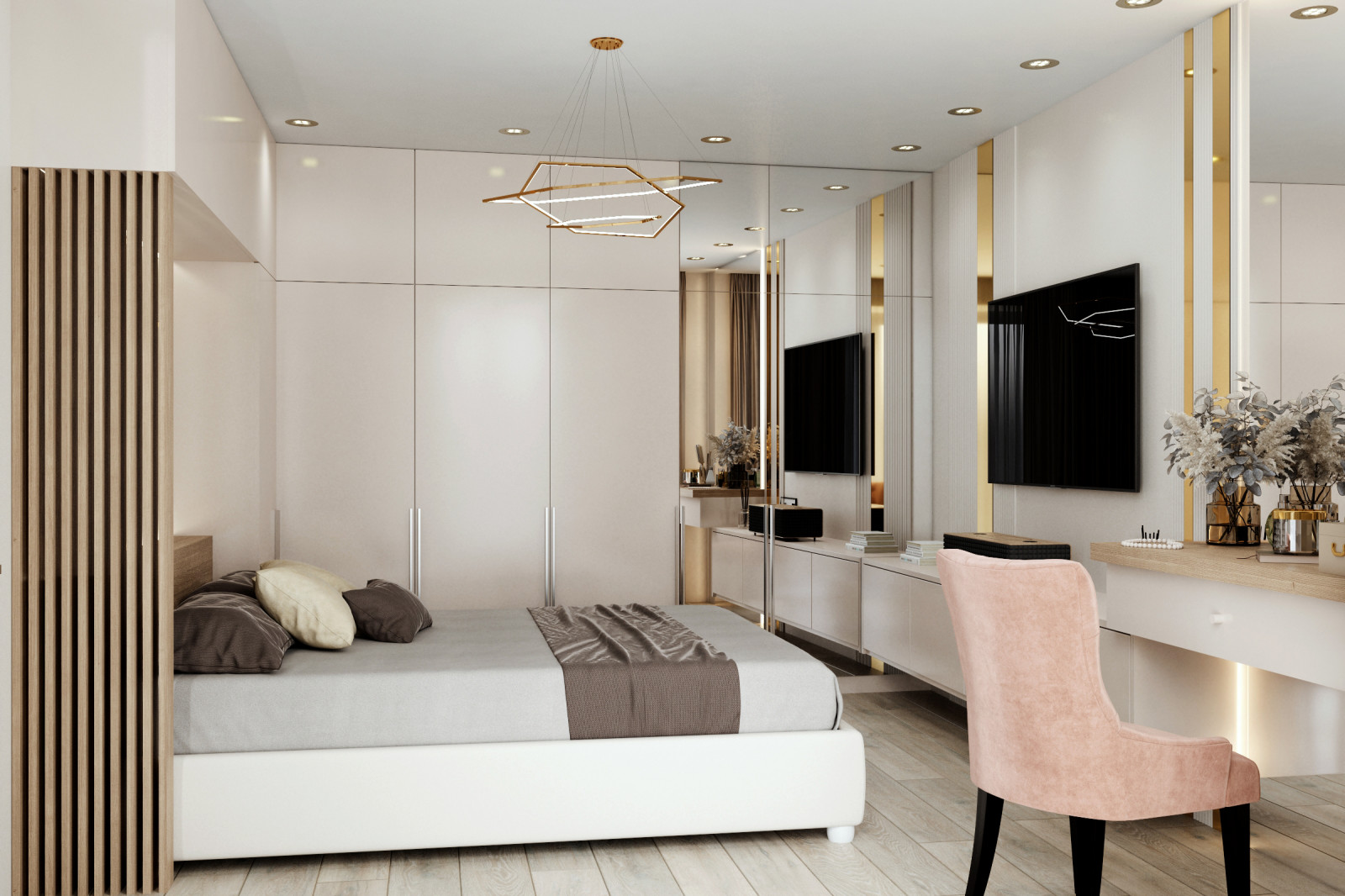 Проект 1 комнатной квартиры для молодой девушки