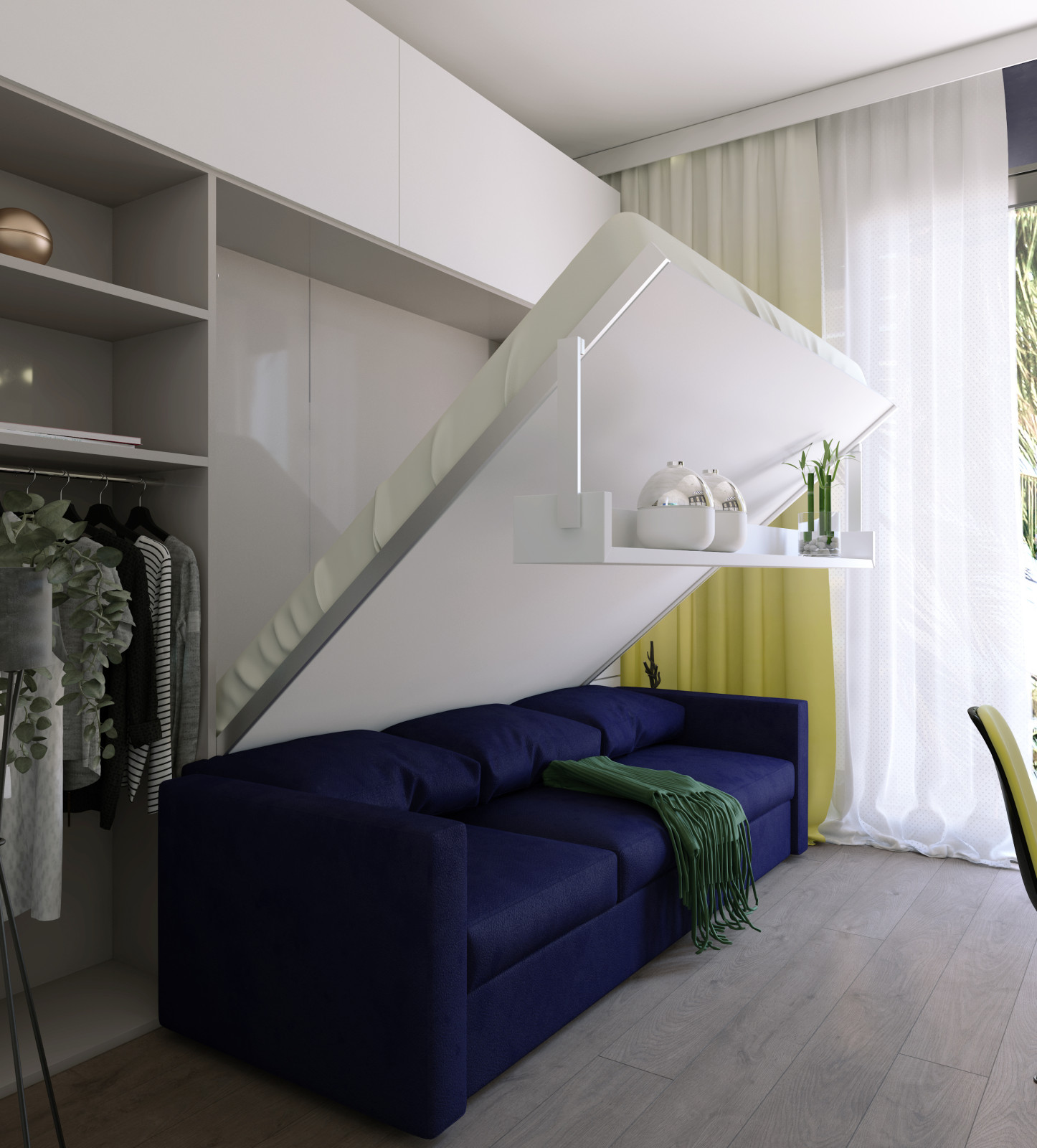 Обложка проекта: study room Miami комната для занятий Майами