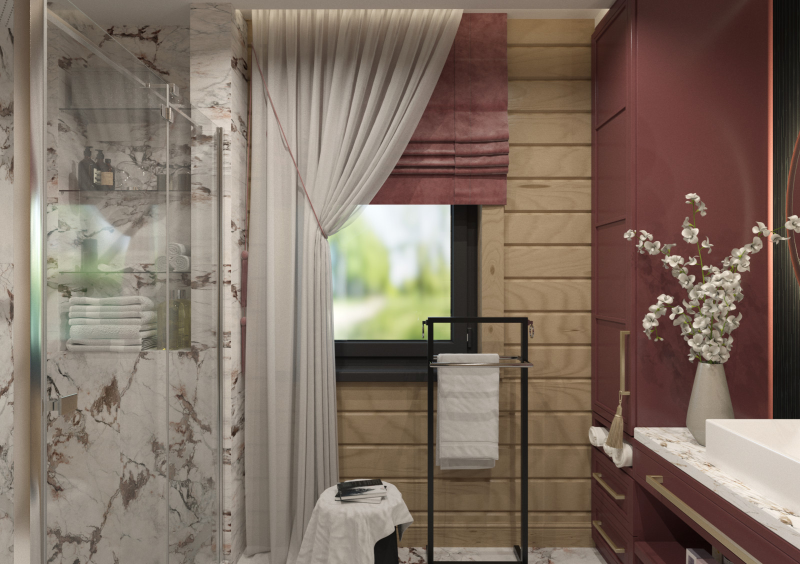 МО д. Супонево ванные комнаты