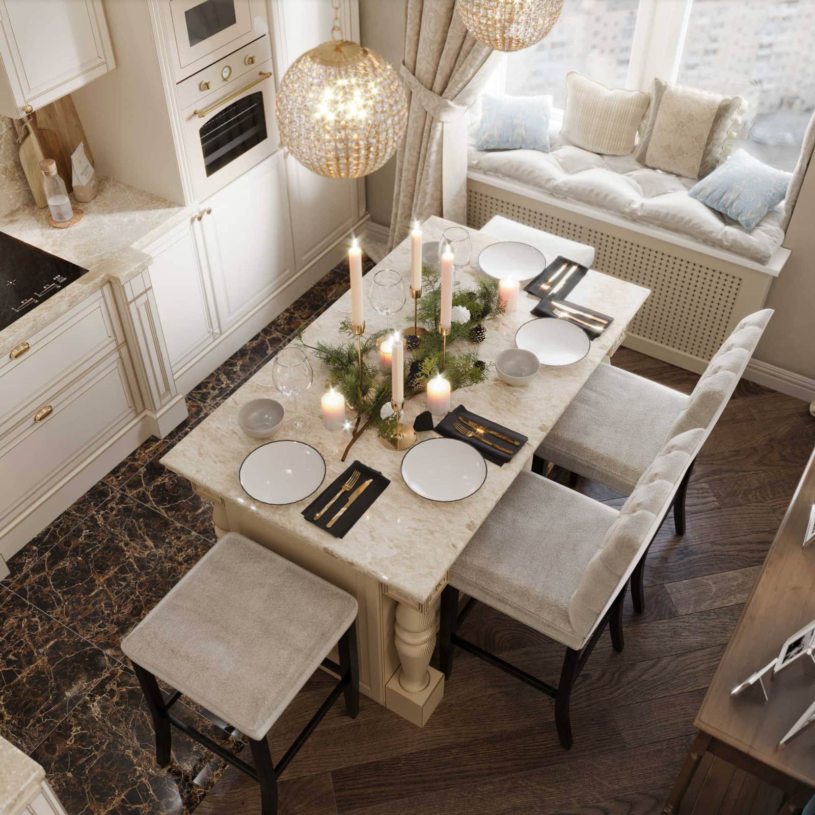 Дизайн квартиры в ЖК «Город на Реке Тушино-2018» — Воплощение семейного уюта