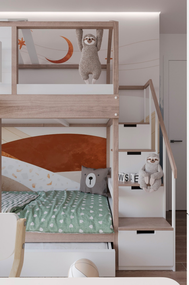 Двухуровневая квартира Детская