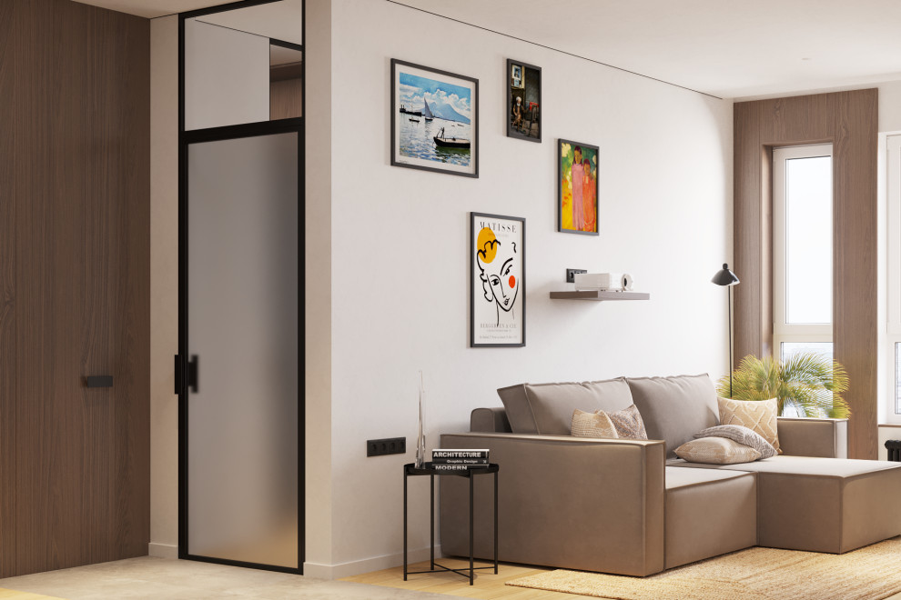 Проект интерьера квартиры "Intersect"