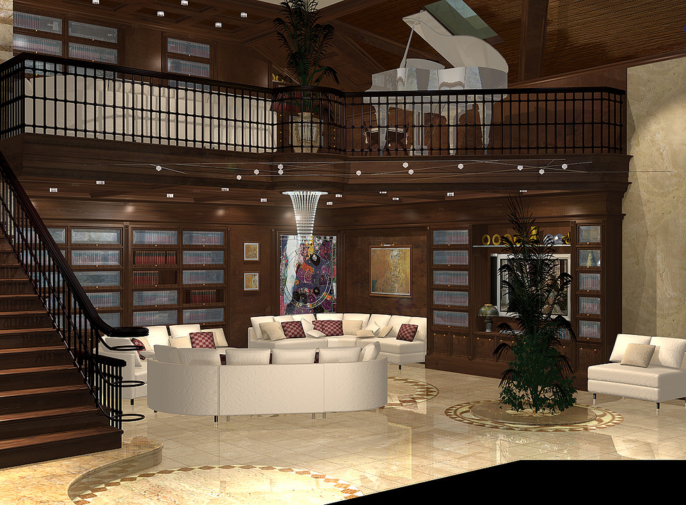 интерьеры коттеджа