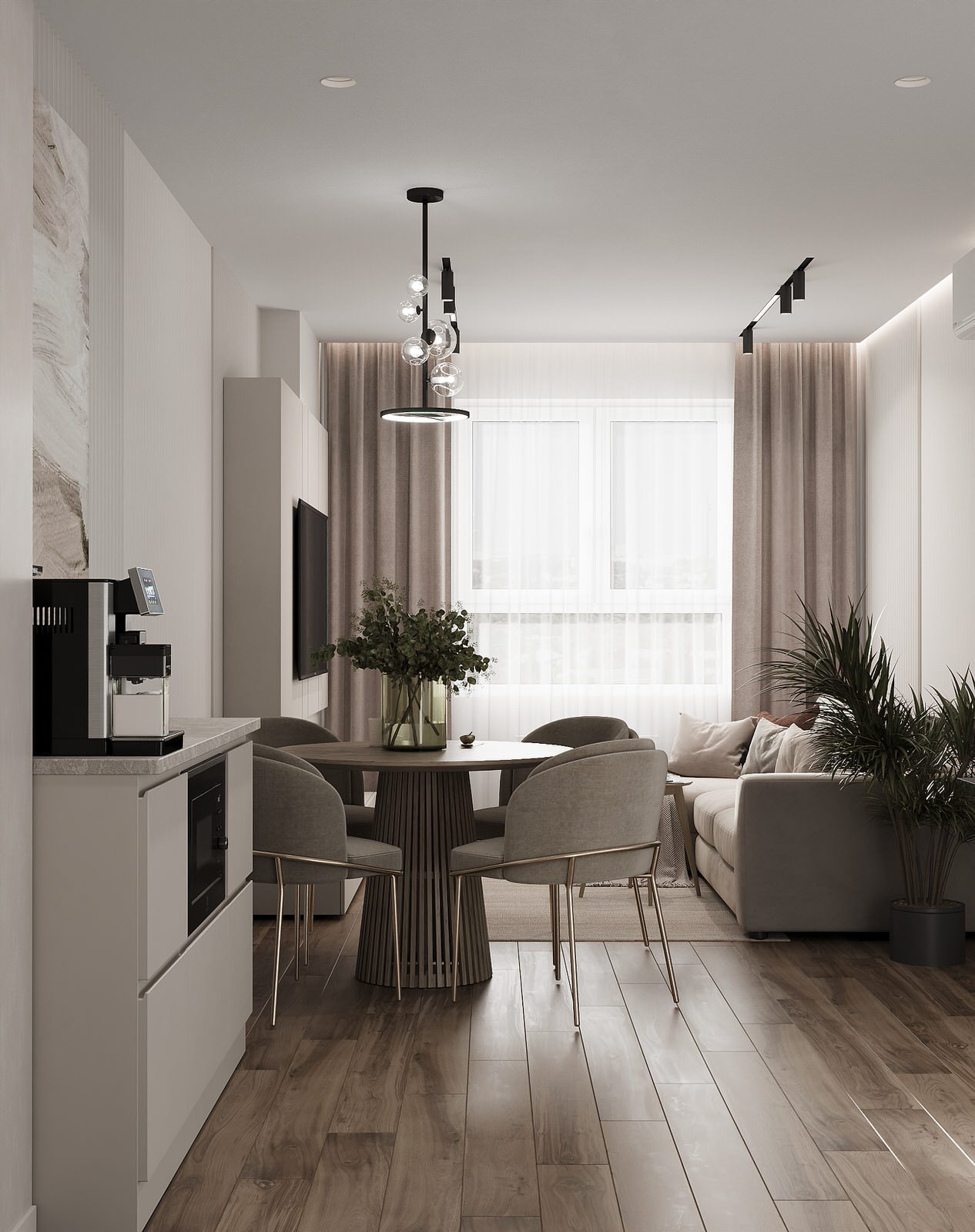 квартира  80м.кВ. в жк Тетра