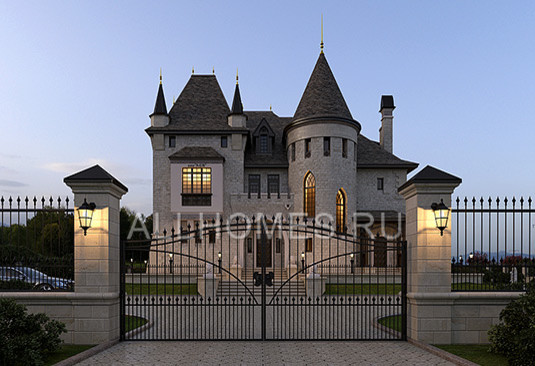 Обложка проекта: Проект кирпичного дома T-318-1K