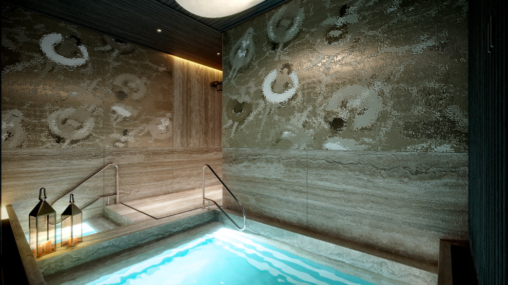 Интерьер подмосковного брусового дома компании Honka