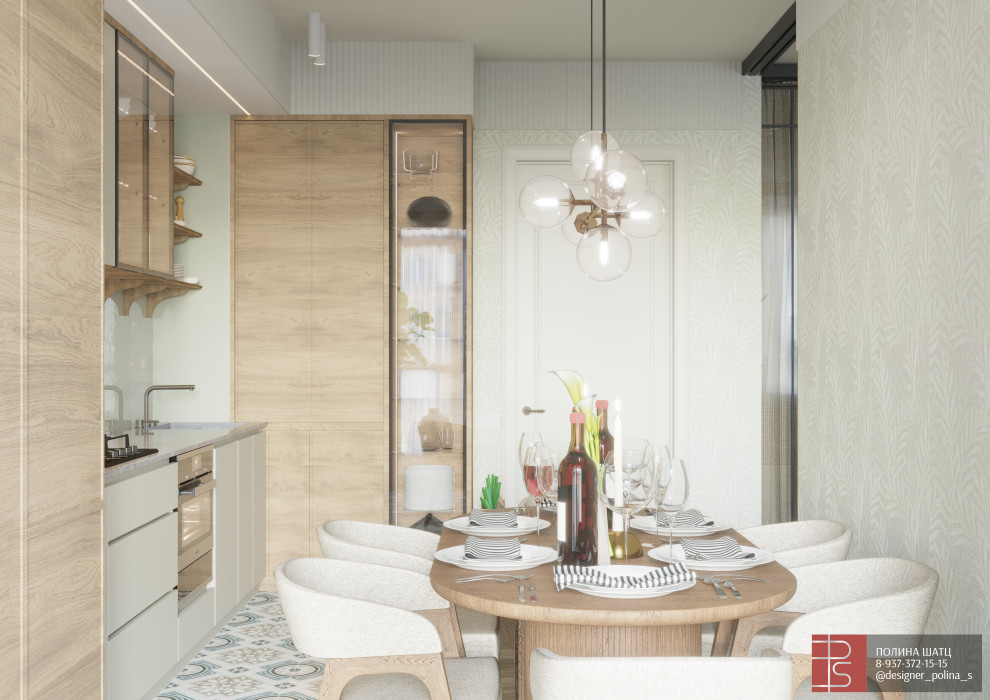 Квартира с 3м потолками для семьи из 4 человек