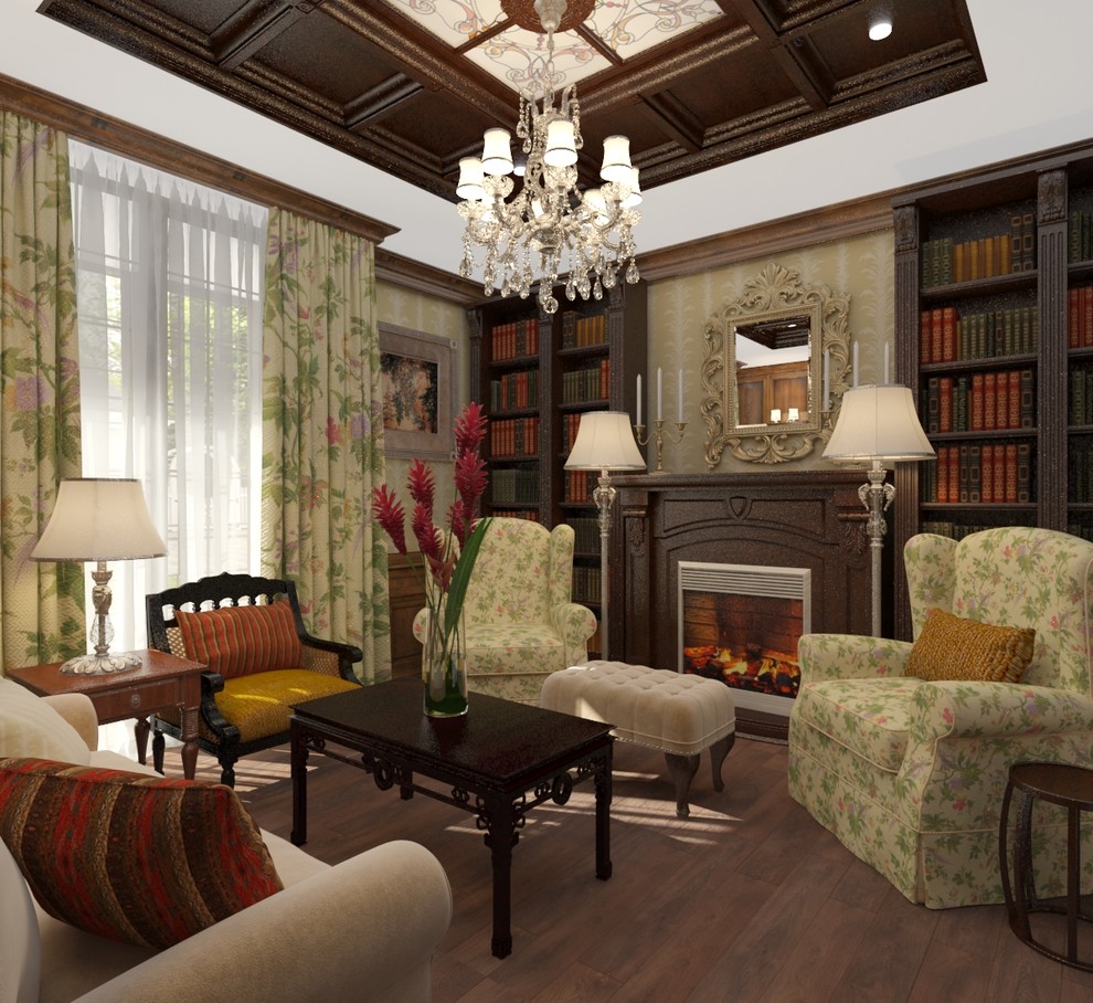 Викторианский стиль с элементами шинуазри