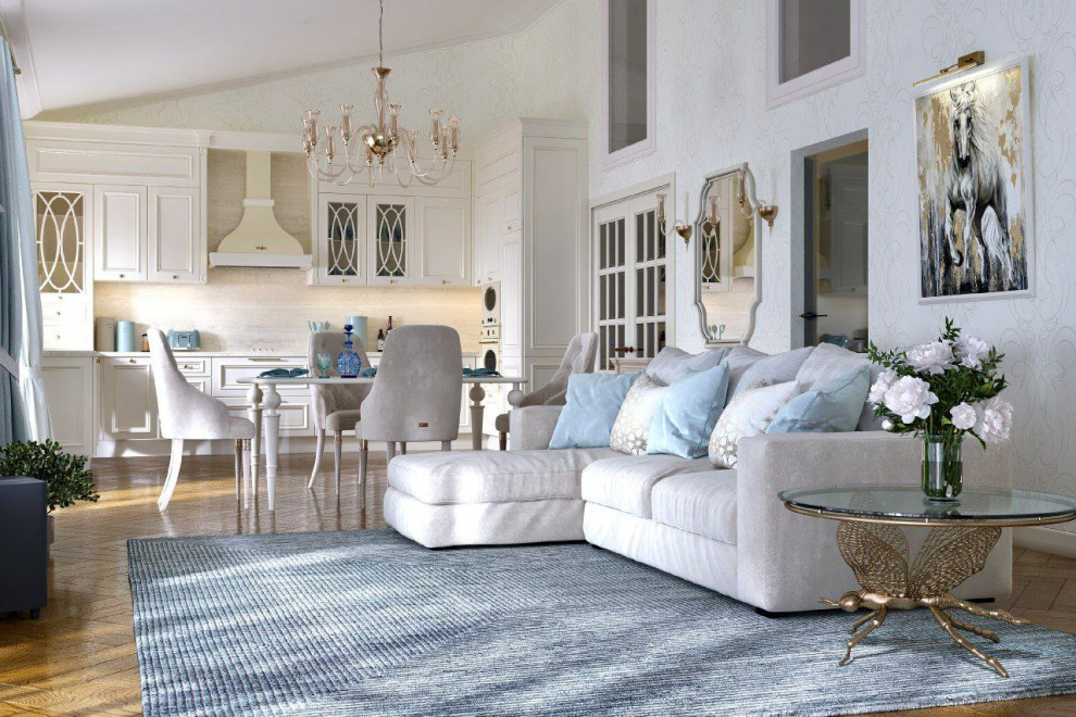 Проект таунхауса в Ленинградской области.