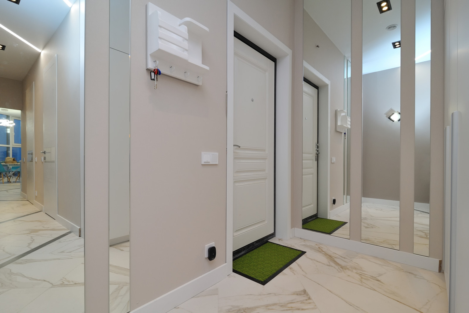 Реализованный проект квартиры под сдачу в аренду 70 кв..м