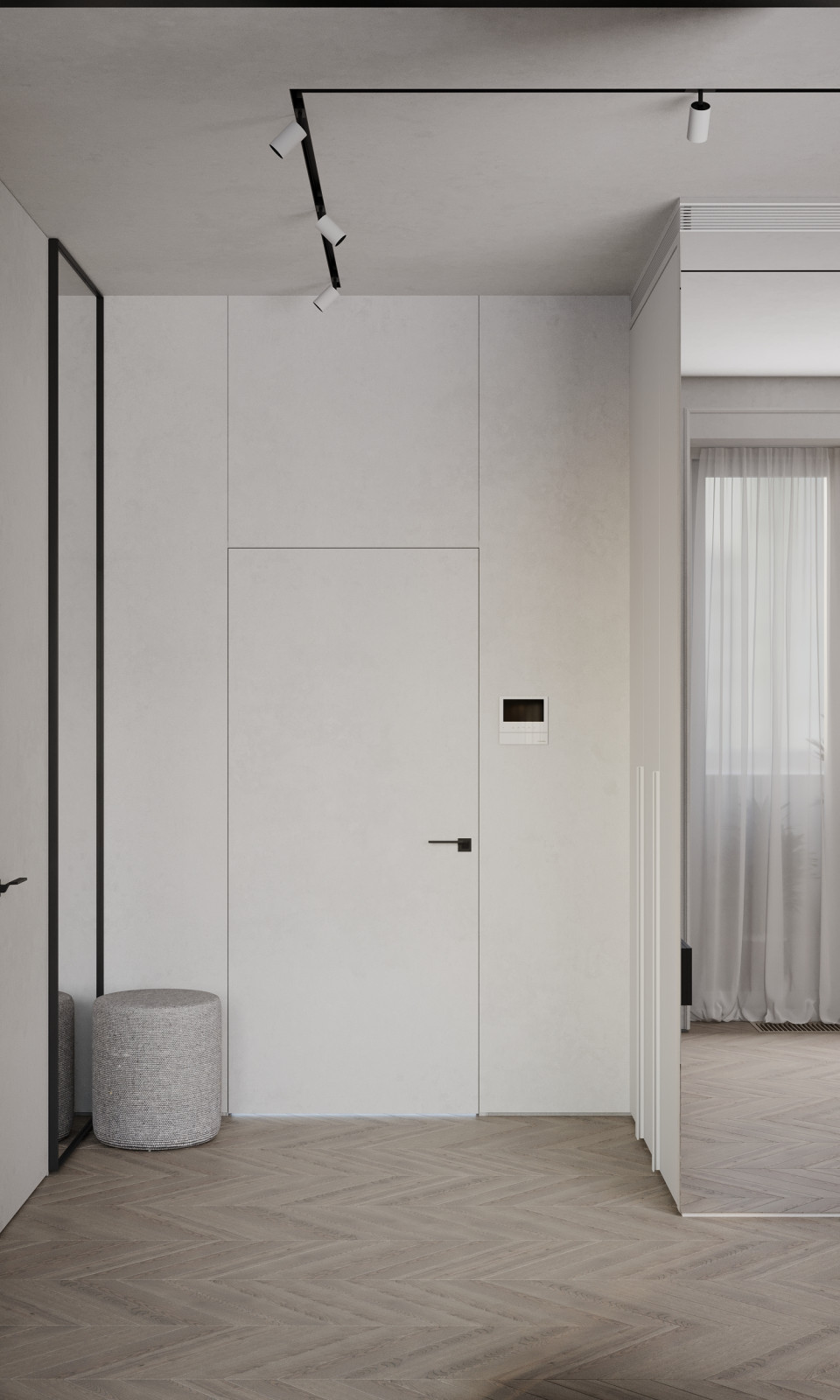 Дизайн интерьера квартиры в современном стиле в ЖК Сити Парк 1