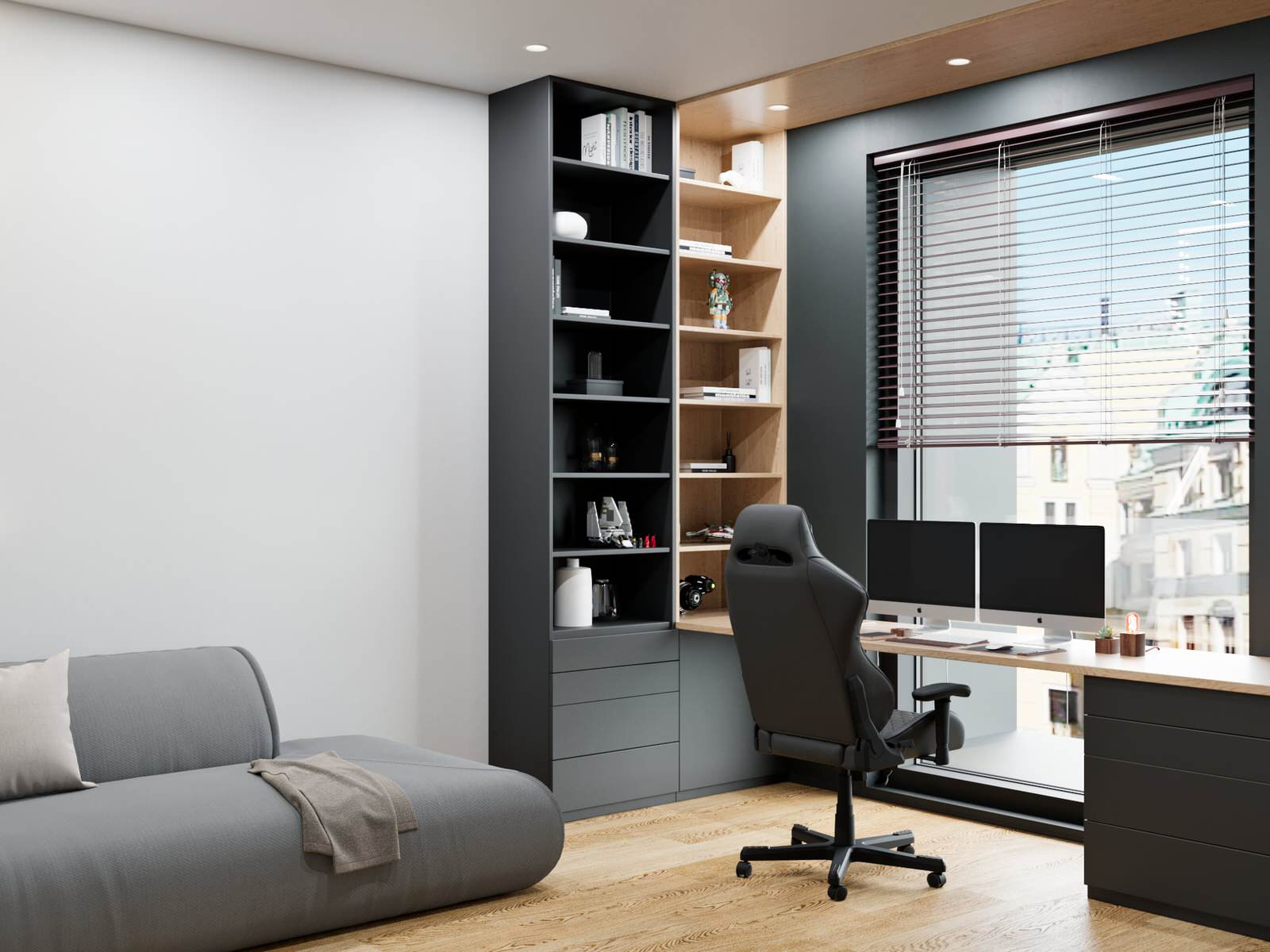 Children's room in the AMO residential complex