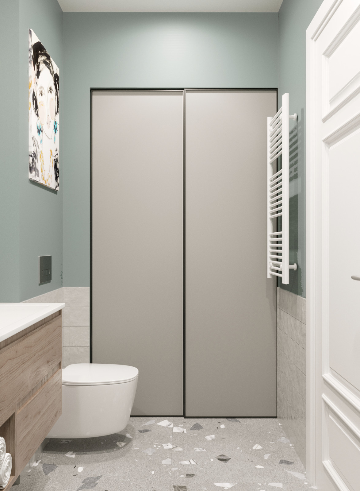 Квартира площадью 80 м2